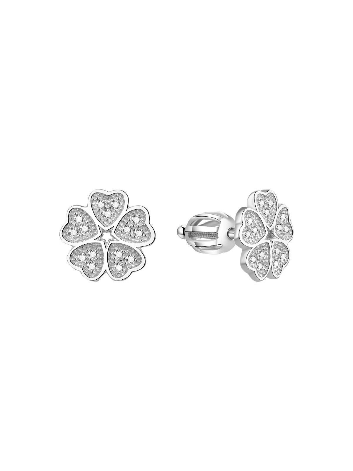 Beneto Orecchini in argento con zirconi AGUP1590S donna