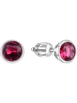 Beneto Orecchini in argento con zircone scintillante AGUP1718S donna