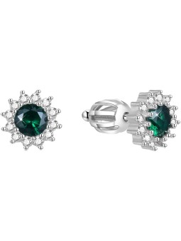 Orecchini Beneto in argento con zircone AGUP1609S donna