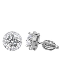 Beneto Orecchini in argento con zirconi AGUP1610S donna