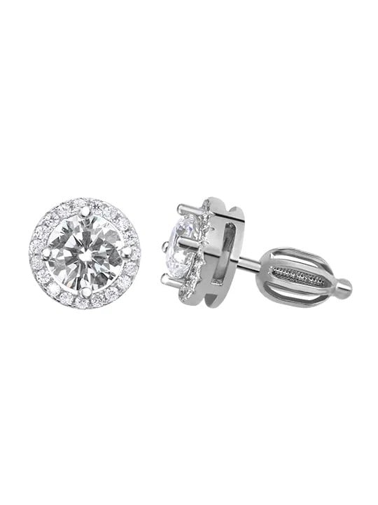 Beneto Orecchini in argento con zirconi AGUP1610S donna