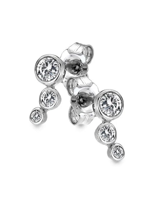 Hot Diamonds Orecchini in argento con diamanti Tender DE640 donna