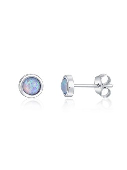 JwL Luxury Pearls Orecchini in argento con opale sintetico JL0616 donna