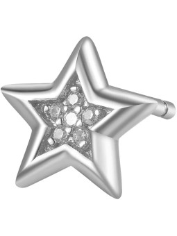 Rosato Orecchini singoli in argento Star Storie RZO026R donna