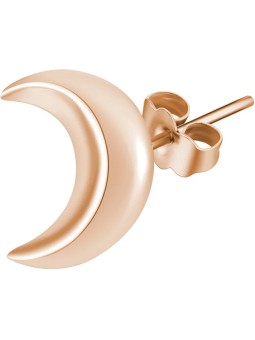 Rosato Orecchino singolo in bronzo Crescent Storie RZO017 donna