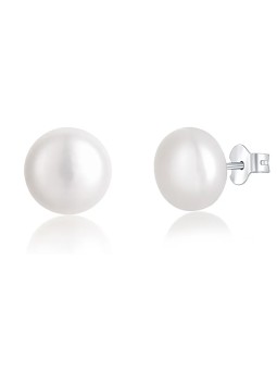 JVD Orecchini in argento con perle SVLE0545XD2P1 - Diametro: 0.7 cm donna