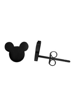 Troli Orecchini neri di Topolino firmati donna