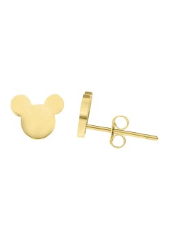 Troli Orecchini placcati in oro firmati Topolino donna