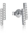 Orecchini Beneto Mini in argento malistico con zirconi trasparenti AGUP2269 donna