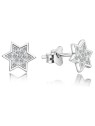 Benetto Orecchini a stella in argento AGUP2241 donna