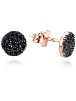 Beneto Orecchini magici in bronzo e argento con zirconi AGUP2246-ROSE donna
