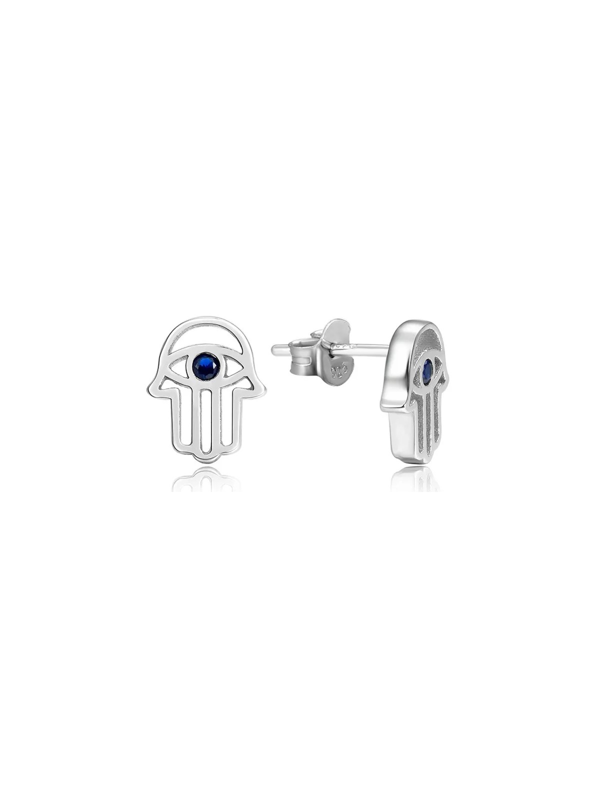 Beneto Orecchini in argento Hamsa - mano di Fatima AGUP2242 donna