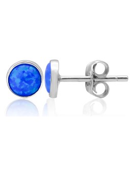 Orecchini Beneto in argento con opali sintetici AGUP2243 donna