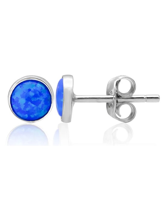 Orecchini Beneto in argento con opali sintetici AGUP2243 donna