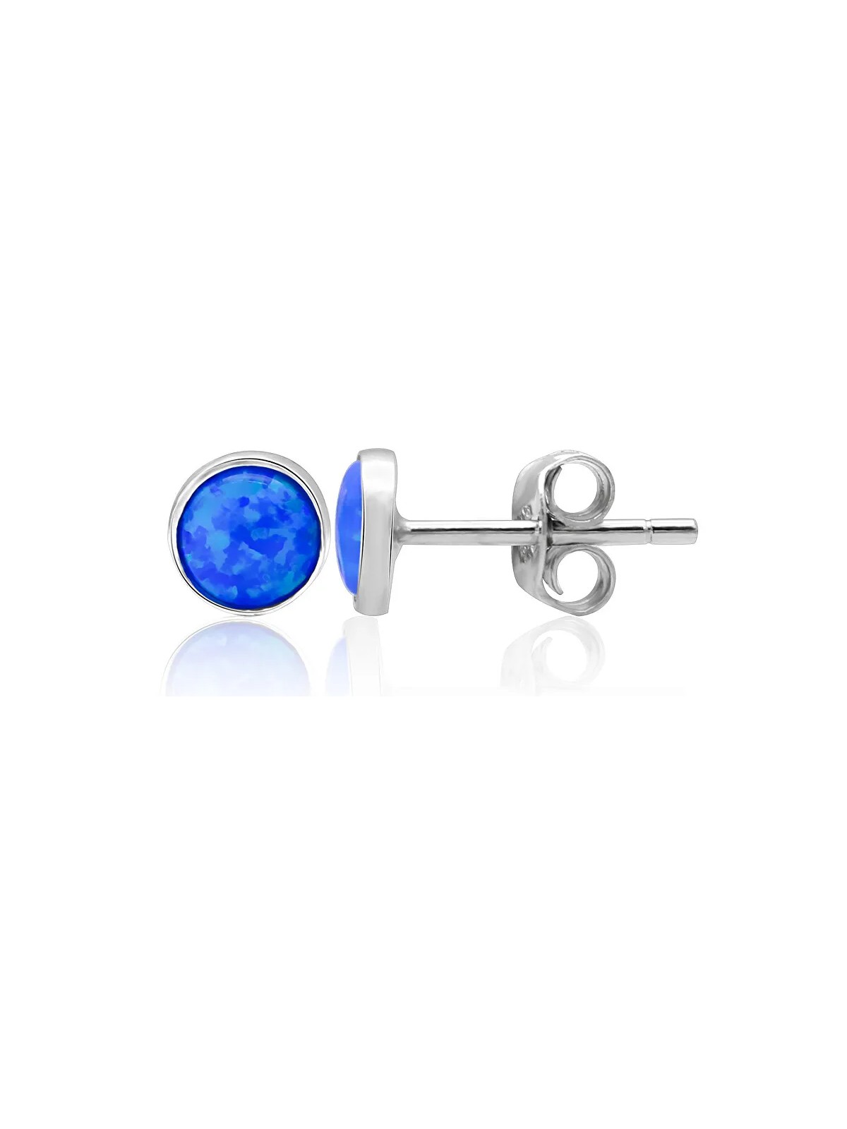 Orecchini Beneto in argento con opali sintetici AGUP2243 donna