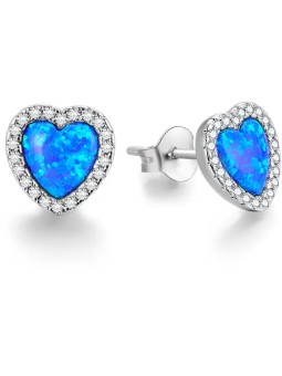 Beneto Orecchini Love con opali sintetici AGUP2258 donna