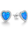 Beneto Orecchini Love con opali sintetici AGUP2258 donna