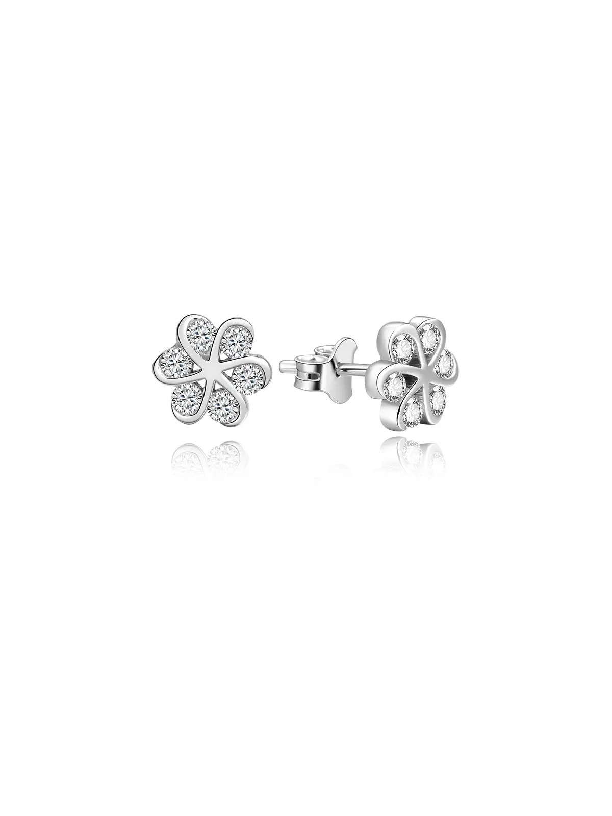 Beneto Orecchini in argento fiori AGUP1199 donna