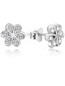 Beneto Orecchini in argento fiori AGUP1199 donna