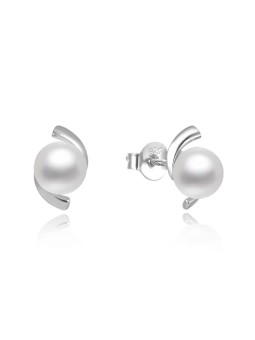 Beneto Elegant orecchini in perle d'argento AGUP2668P donna