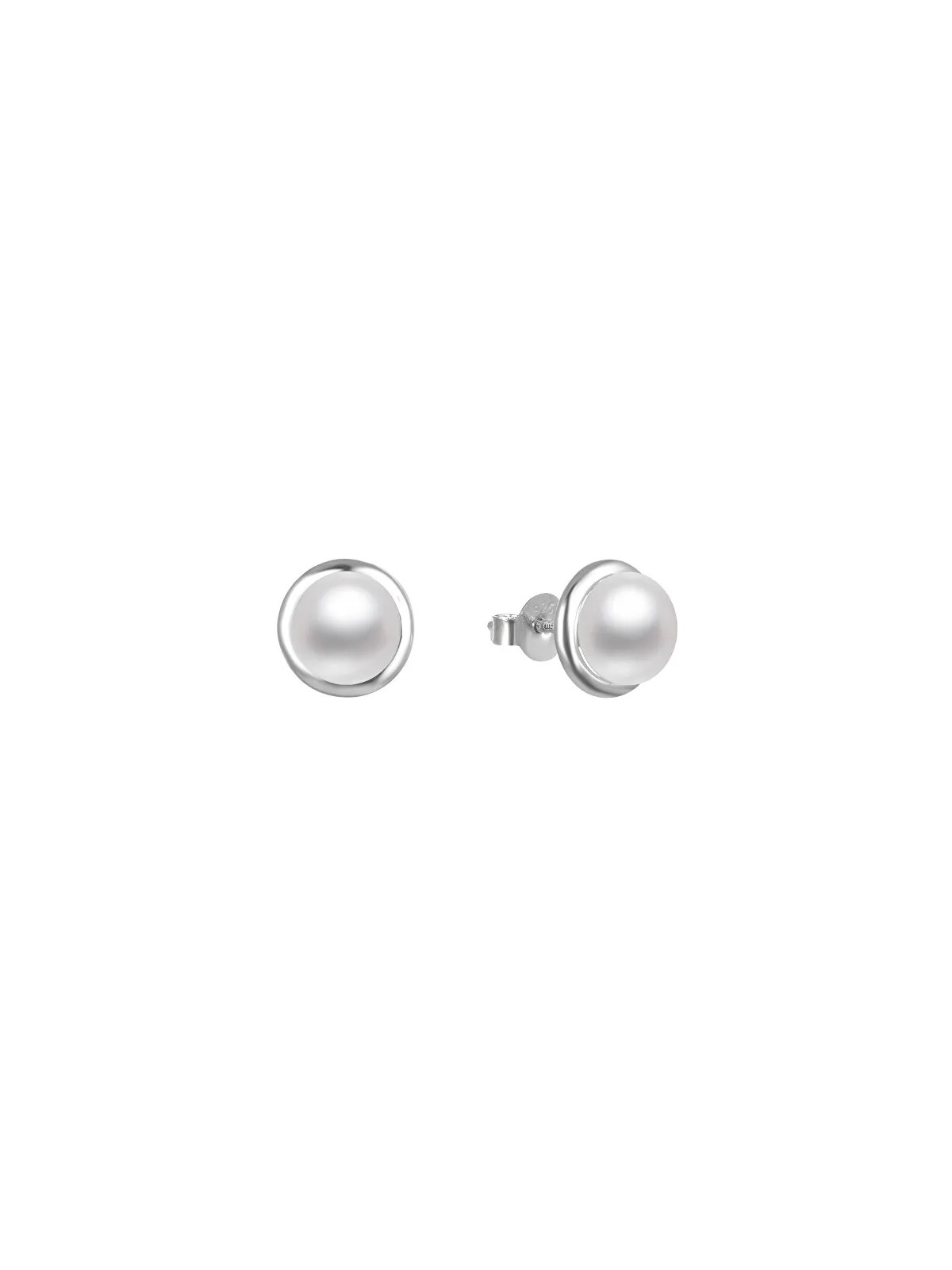 Beneto Eleganti orecchini in argento con perle AGUP2685P donna
