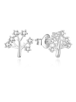 Beneto Orecchini in argento senza tempo con l'albero della vita AGUP2319L donna