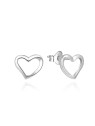 Beneto Delicati orecchini in argento Cuori AGUP2315L donna