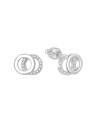 Beneto Orecchini in argento senza tempo con zirconi AGUP1550S donna