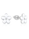 Beneto Orecchini a forma di fiore in argento AGUP1540S donna