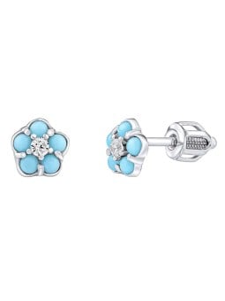 Silvego Orecchini in argento fiori Helene SILVEGOB70528SBDT donna