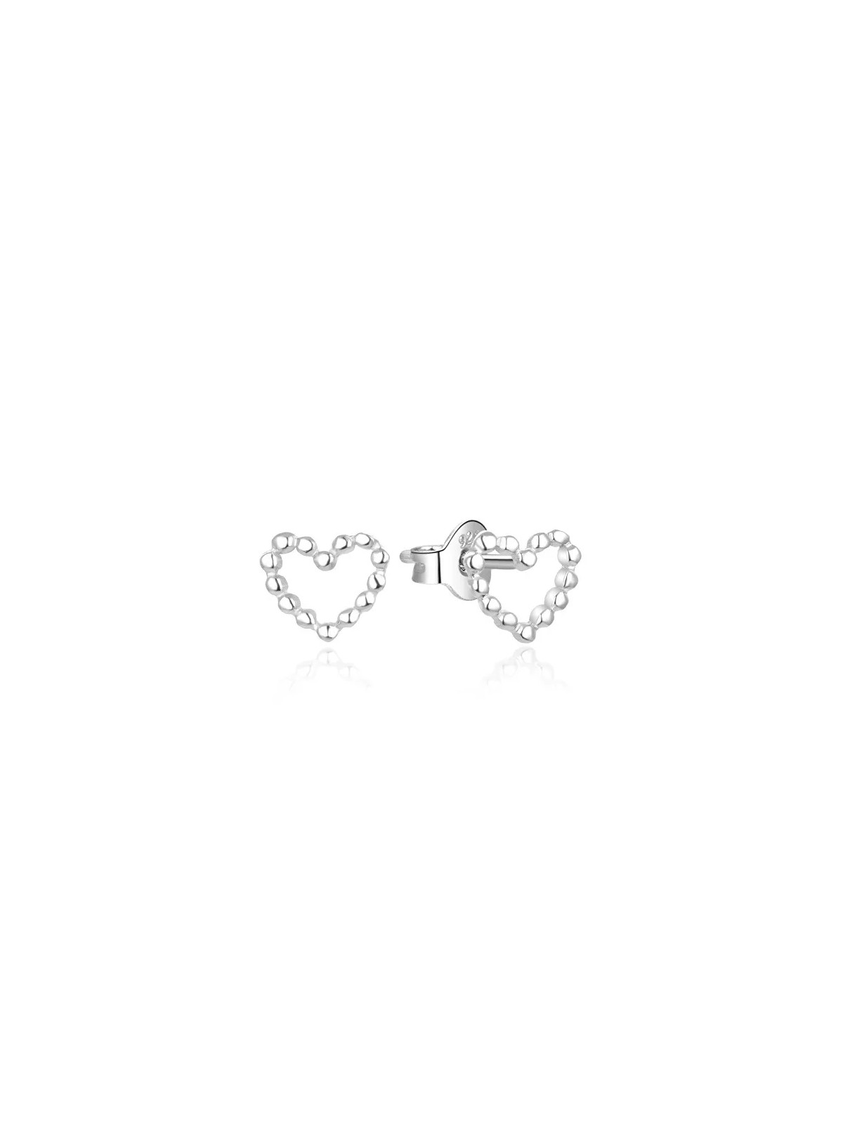 Beneto Orecchini romantici in argento Cuori AGUP2338L donna