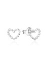 Beneto Orecchini romantici in argento Cuori AGUP2338L donna