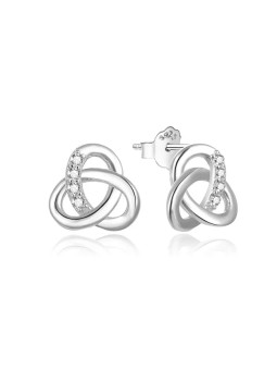 Beneto Orecchini originali in argento con zirconi AGUP2331L donna