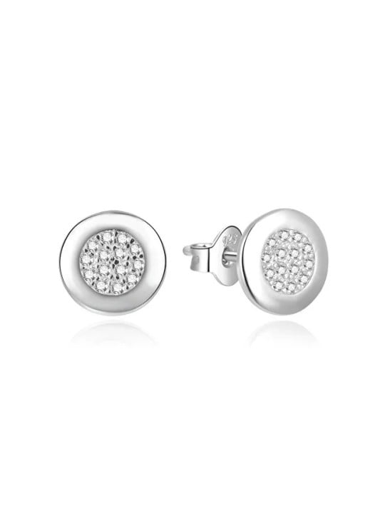 Beneto Orecchini in argento scintillanti con zirconi AGUP2318L donna