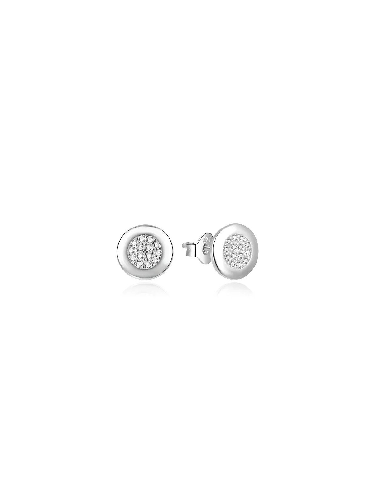 Beneto Orecchini in argento scintillanti con zirconi AGUP2318L donna