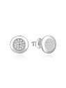 Beneto Orecchini in argento scintillanti con zirconi AGUP2318L donna
