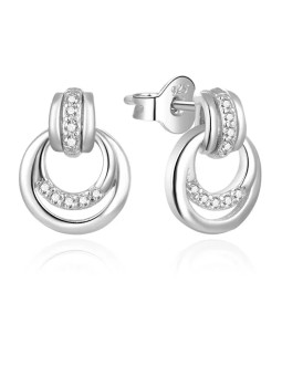 Beneto Elegant orecchini in argento con zirconi AGUP1888 donna