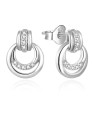 Beneto Elegant orecchini in argento con zirconi AGUP1888 donna