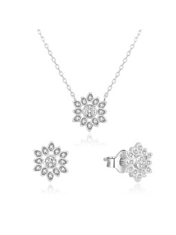 Beneto Giocoso set di gioielli in argento AGSET239L (collana, orecchini) donna
