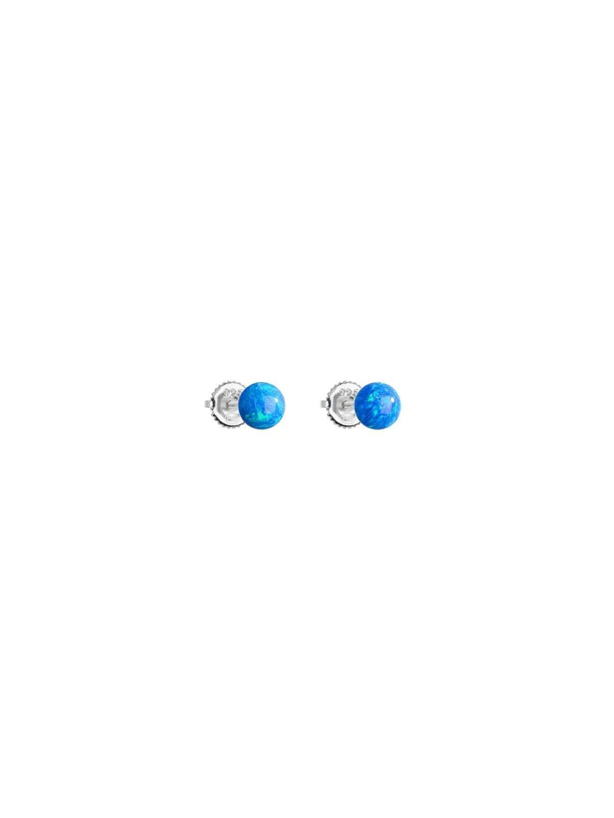 Evolution Group Orecchini in argento con opali sintetici blu 11246.3 blu donna