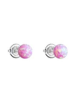 Evolution Group Orecchini in argento con opali sintetici rosa 11246.3 rosa donna