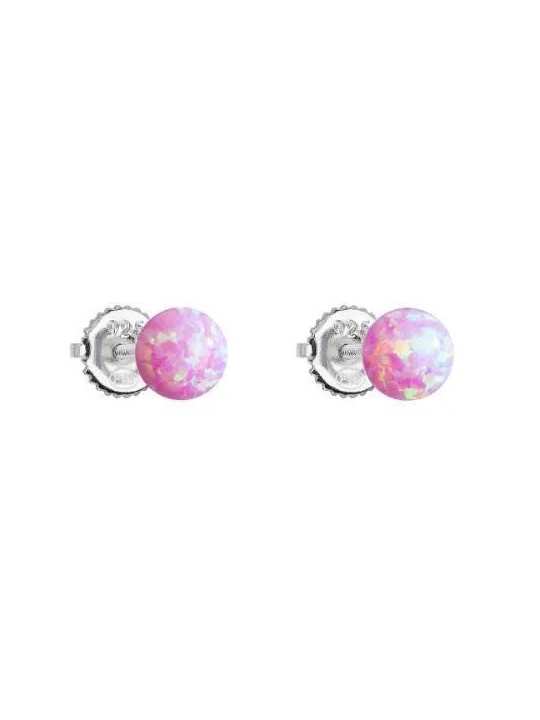 Evolution Group Orecchini in argento con opali sintetici rosa 11246.3 rosa donna