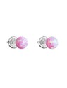 Evolution Group Orecchini in argento con opali sintetici rosa 11246.3 rosa donna
