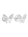 Evolution Group Orecchini in argento con zirconi Farfalla 11311.1 donna