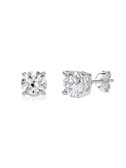 Silve Orecchinigo in argento con zircone trasparente JJJTXRE60001 donna