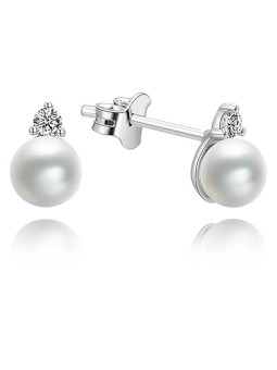 MOISS Orecchini in argento con perle EP000183 da donna