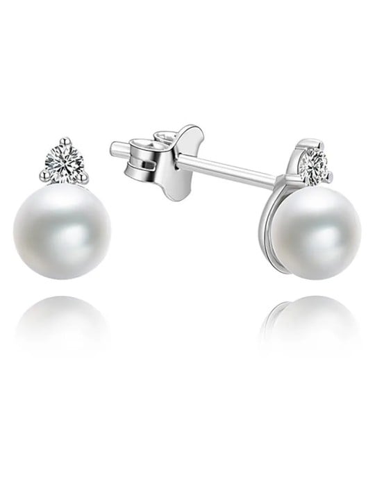 MOISS Orecchini in argento con perle EP000183 da donna