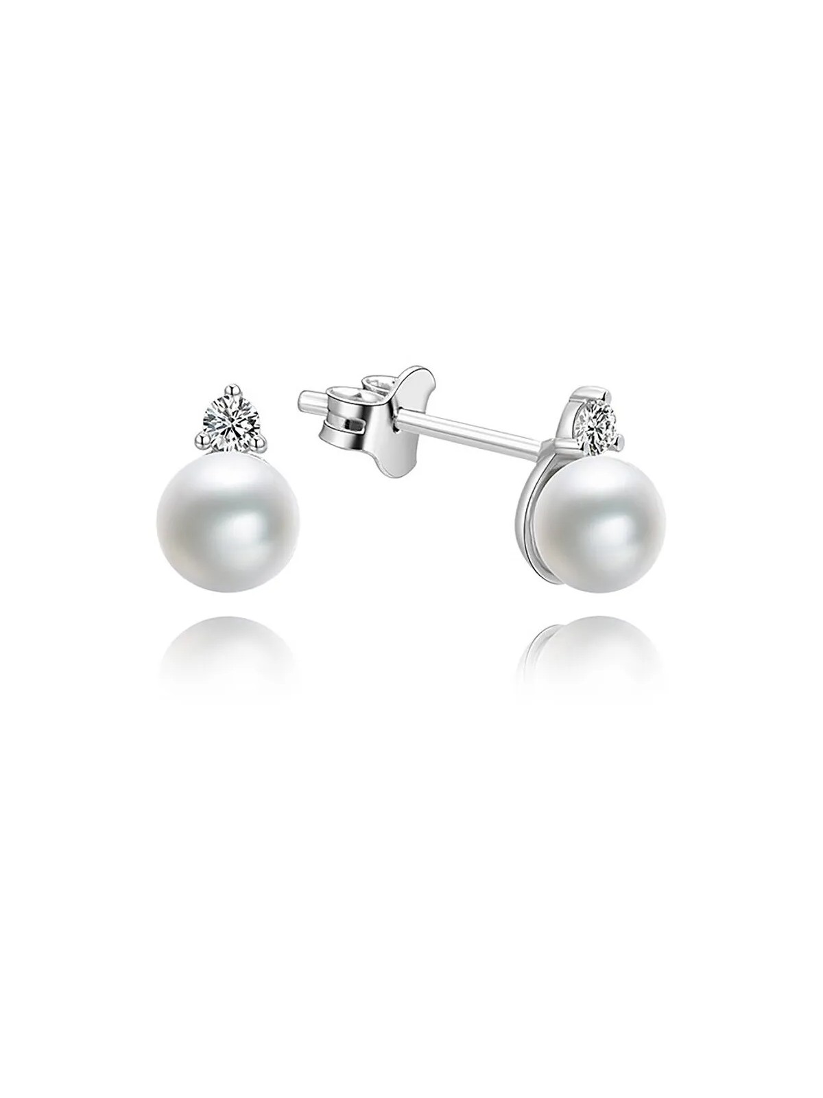 MOISS Orecchini in argento con perle EP000183 da donna