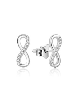 Beneto Anello in pietra naturale con zircone Infinity AGUP2062 donna