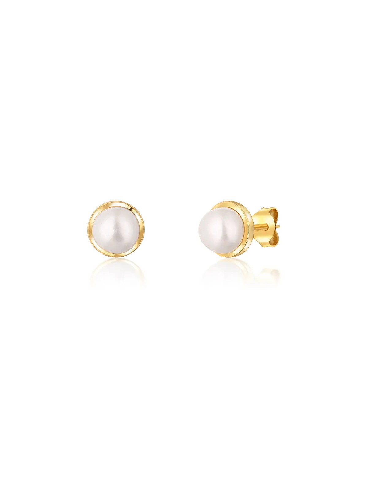 JwL Luxury Pearls Orecchini placcati oro con perla di fiume JL0735 donna